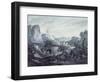 Landscape with a Lime Quarry-James Bourne-Framed Giclee Print