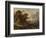 Landscape with a Man Riding a Donkey-Jan Wijnants-Framed Art Print
