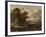 Landscape with a Man Riding a Donkey-Jan Wijnants-Framed Art Print