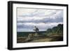 Landscape with a Mill, C1783-1843-Georges Michel-Framed Giclee Print