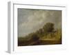 Landscape with a Path-Salomon van Ruysdael-Framed Giclee Print