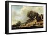 Landscape with a Peasant Cottage, 1631-Jan Van Goyen-Framed Giclee Print