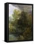 Landscape with a Pool-Thomas Gainsborough-Framed Stretched Canvas