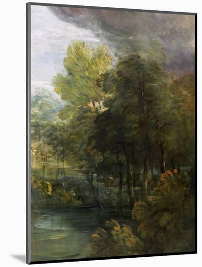 Landscape with a Pool-Thomas Gainsborough-Mounted Giclee Print