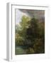 Landscape with a Pool-Thomas Gainsborough-Framed Giclee Print