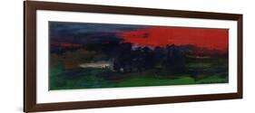 Landscape with a Red Sky-Brenda Brin Booker-Framed Giclee Print