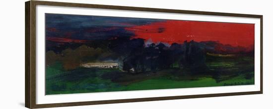 Landscape with a Red Sky-Brenda Brin Booker-Framed Giclee Print