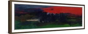 Landscape with a Red Sky-Brenda Brin Booker-Framed Giclee Print