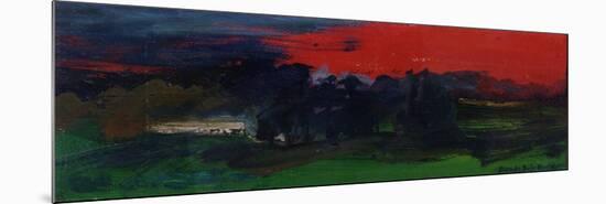 Landscape with a Red Sky-Brenda Brin Booker-Mounted Giclee Print