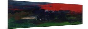 Landscape with a Red Sky-Brenda Brin Booker-Mounted Giclee Print