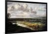 Landscape with a River, 1650-1655-Phillips de Koninck-Framed Giclee Print