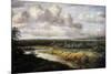 Landscape with a River, 1650-1655-Phillips de Koninck-Mounted Giclee Print