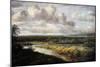 Landscape with a River, 1650-1655-Phillips de Koninck-Mounted Giclee Print
