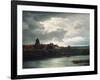 Landscape with a River, 1866-Andreas Achenbach-Framed Giclee Print