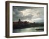 Landscape with a River, 1866-Andreas Achenbach-Framed Giclee Print