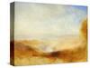 Landscape with a River and a Bay in the Background-J. M. W. Turner-Stretched Canvas