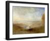 Landscape With a River And a Bay In the Distance, 19th Century-J. M. W. Turner-Framed Giclee Print