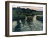 Landscape with a River-Fritz Thaulow-Framed Giclee Print