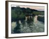 Landscape with a River-Fritz Thaulow-Framed Giclee Print