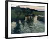 Landscape with a River-Fritz Thaulow-Framed Giclee Print