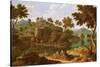 Landscape with a River-Etienne Allegrain-Stretched Canvas