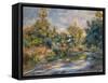 Landscape with a River-Pierre-Auguste Renoir-Framed Stretched Canvas
