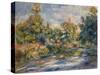 Landscape with a River-Pierre-Auguste Renoir-Stretched Canvas