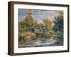 Landscape with a River-Pierre-Auguste Renoir-Framed Giclee Print