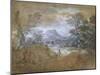 Landscape with a Road at the Edge of a Wood-Thomas Gainsborough-Mounted Giclee Print