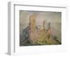 Landscape with a Ruined Castle-Paul Signac-Framed Giclee Print