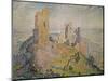 Landscape with a Ruined Castle-Paul Signac-Mounted Giclee Print