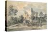 Landscape with a Ruined Castle-Thomas Gainsborough-Stretched Canvas