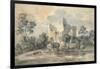 Landscape with a Ruined Castle-Thomas Gainsborough-Framed Giclee Print