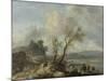 Landscape with a Sandy Path, Philips Wouwerman-Philips Wouwerman-Mounted Art Print