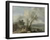 Landscape with a Sandy Path, Philips Wouwerman-Philips Wouwerman-Framed Art Print