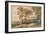 Landscape with a Shepherd and His Dog-Claude Lorraine-Framed Giclee Print