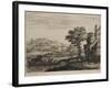 Landscape with a Stone Bridge, C.1650-Jan Van Goyen-Framed Giclee Print