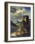 Landscape with a Tomb-Théodore Géricault-Framed Giclee Print