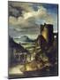 Landscape with a Tomb-Théodore Géricault-Mounted Giclee Print
