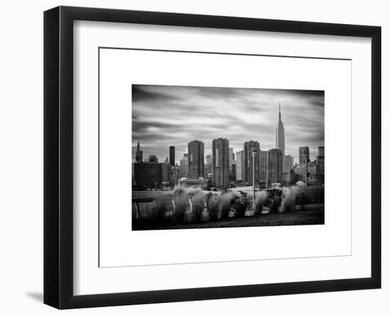 Landscape with a Top of Empire State Building-Philippe Hugonnard-Framed Art Print