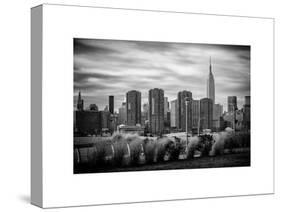 Landscape with a Top of Empire State Building-Philippe Hugonnard-Stretched Canvas