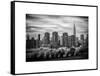 Landscape with a Top of Empire State Building-Philippe Hugonnard-Framed Stretched Canvas