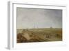 Landscape with a View of Ostend (Oil on Panel)-Robert Van Den Hoecke-Framed Giclee Print