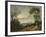 Landscape with a Waterfall, 1783-Abraham Pether-Framed Giclee Print