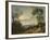 Landscape with a Waterfall, 1783-Abraham Pether-Framed Giclee Print