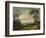 Landscape with a Waterfall, 1783-Abraham Pether-Framed Giclee Print