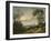 Landscape with a Waterfall, 1783-Abraham Pether-Framed Giclee Print