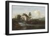 Landscape with a Watermill, c.1680-Jacob Isaaksz. Or Isaacksz. Van Ruisdael-Framed Giclee Print