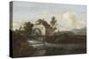 Landscape with a Watermill, c.1680-Jacob Isaaksz. Or Isaacksz. Van Ruisdael-Stretched Canvas
