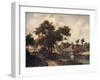 'Landscape with a Watermill', c1665, (c1915)-Meindert Hobbema-Framed Giclee Print